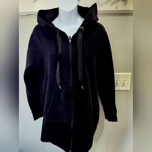 Athletic Works Women's Black Zip-Up Hoodie